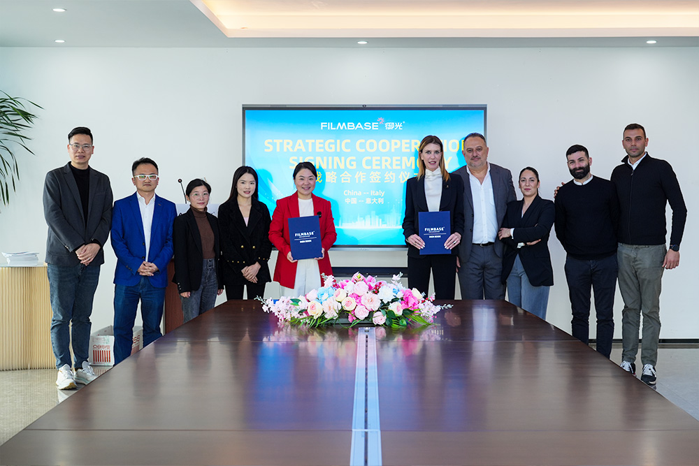 Filmbase joins hands with Italian partner to open a new chapter in optical materials