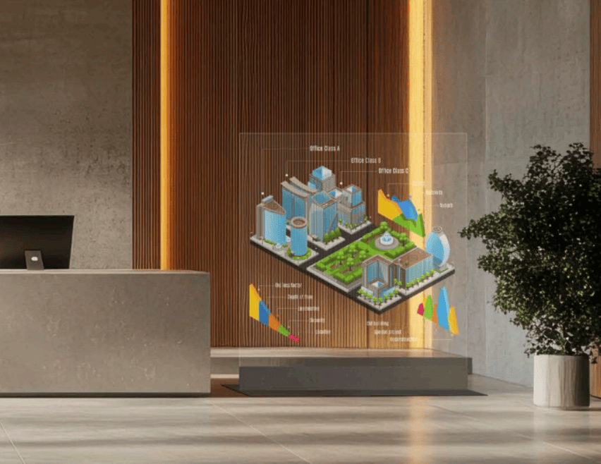 政企透明形象墙