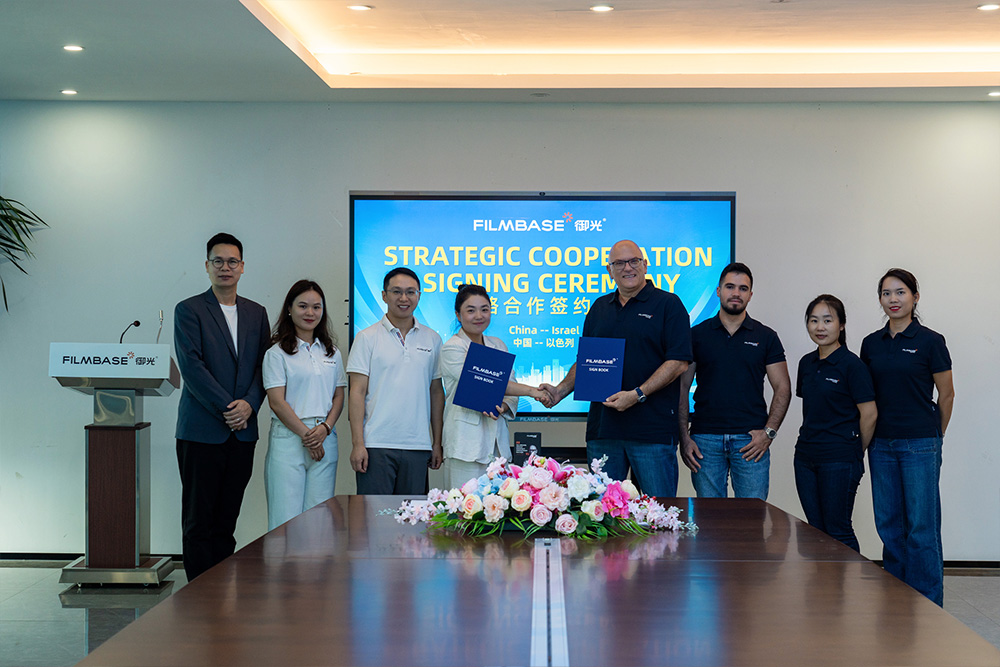 FILMBASE Signs Strategic Partnership Agreement with Israeli Strategic Partner